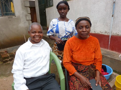Pastor Matumo with wife Josephine