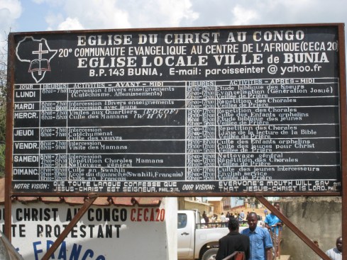 Church of Christ in Congo, Bunia