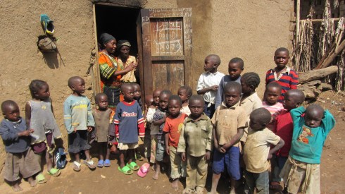 Greeted on our arrival