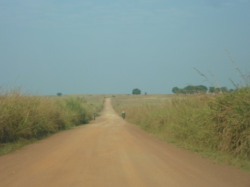 Driving south from Bunia