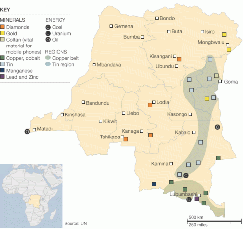 Mineral Wealth in Eastern Congo