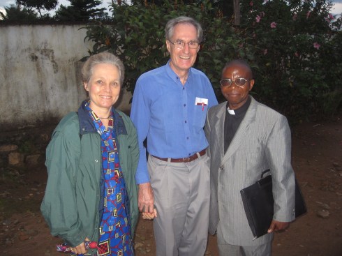 Philip and Nancy Wood the day we met in Beni in 2006