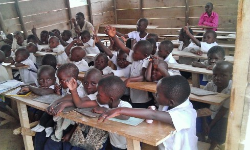 Younger Students at the School EP des Scouts
