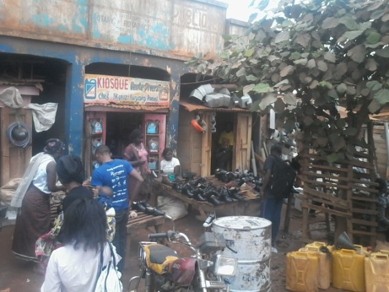 Kiosk in Butembo market