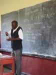 Ochaite teaching at the PRORESO School for the Deaf in&nbsp;Bunia