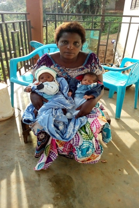 Dorcas with Michael and Micheline