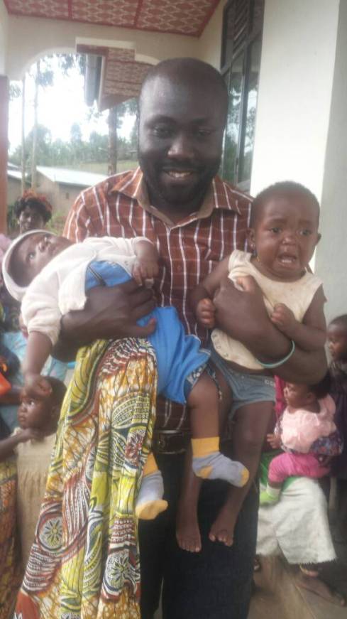 James with Michael and Brenda