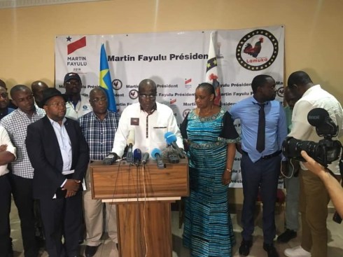 Fayulu declares himself president