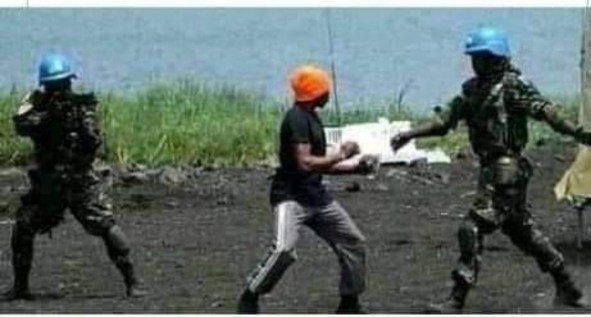 Beni MONUSCO protester